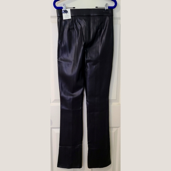 Zara faux leather long leggings - Picture 6 of 8